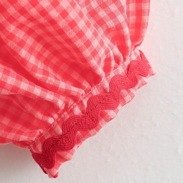 Wholesale 3 Pcs of Vintage Loose V Neck Tie Womens Shirt