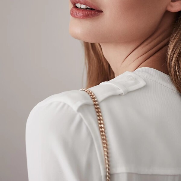 Womens Elegant Silk Blouse