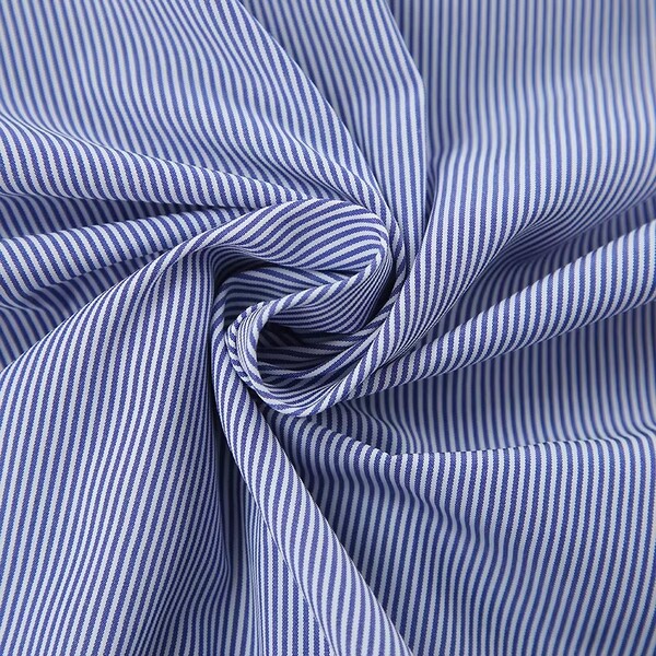 Womens Short Loose Striped Shirt