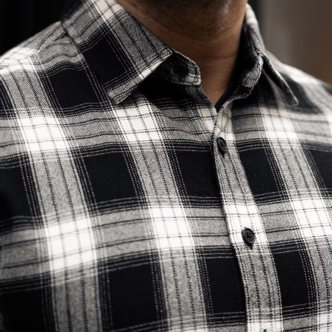 Basic Plaid Long Sleeve Shirt