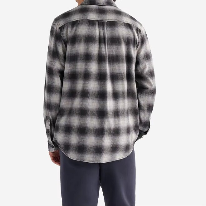 Men Cotton Plaid Flannel Shirt