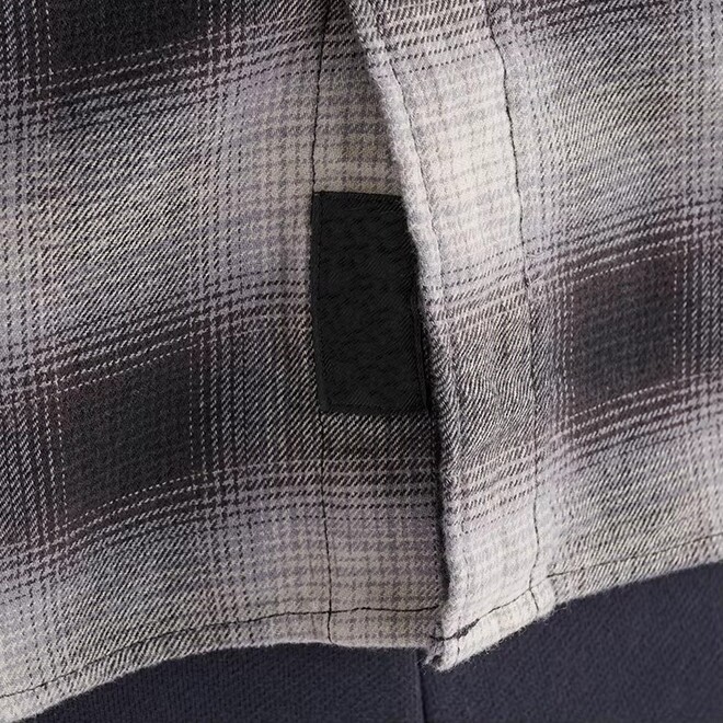 Men Cotton Plaid Flannel Shirt