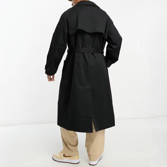 New Autumn Long Quick Dry Trench Coat for Men