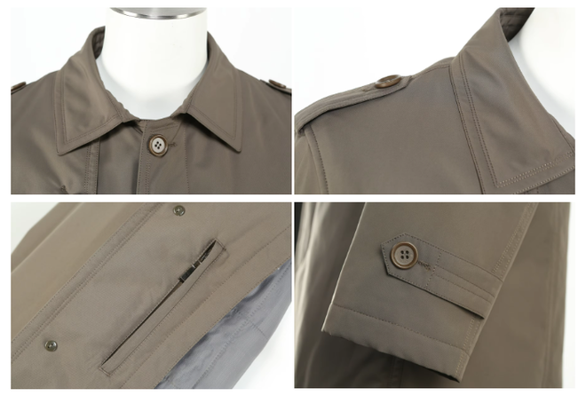 Thicken Mens Trench Coats