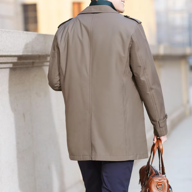 Thicken Mens Trench Coats