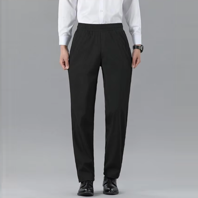 Wholesale 2 Prs of Autumn High Quality Slim Fit Straight Leg Formal Pants