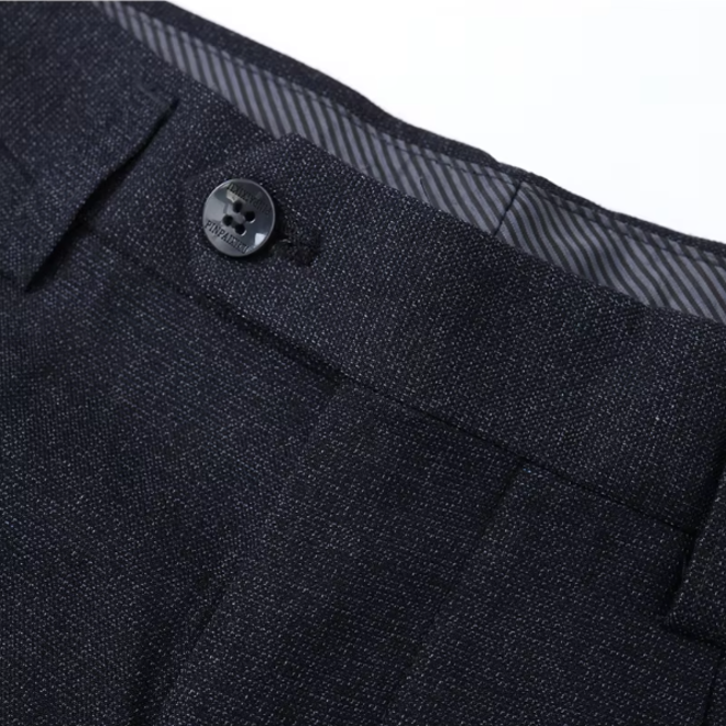 Autumn Loose Straight Non Iron Single Pleat Dress Pants